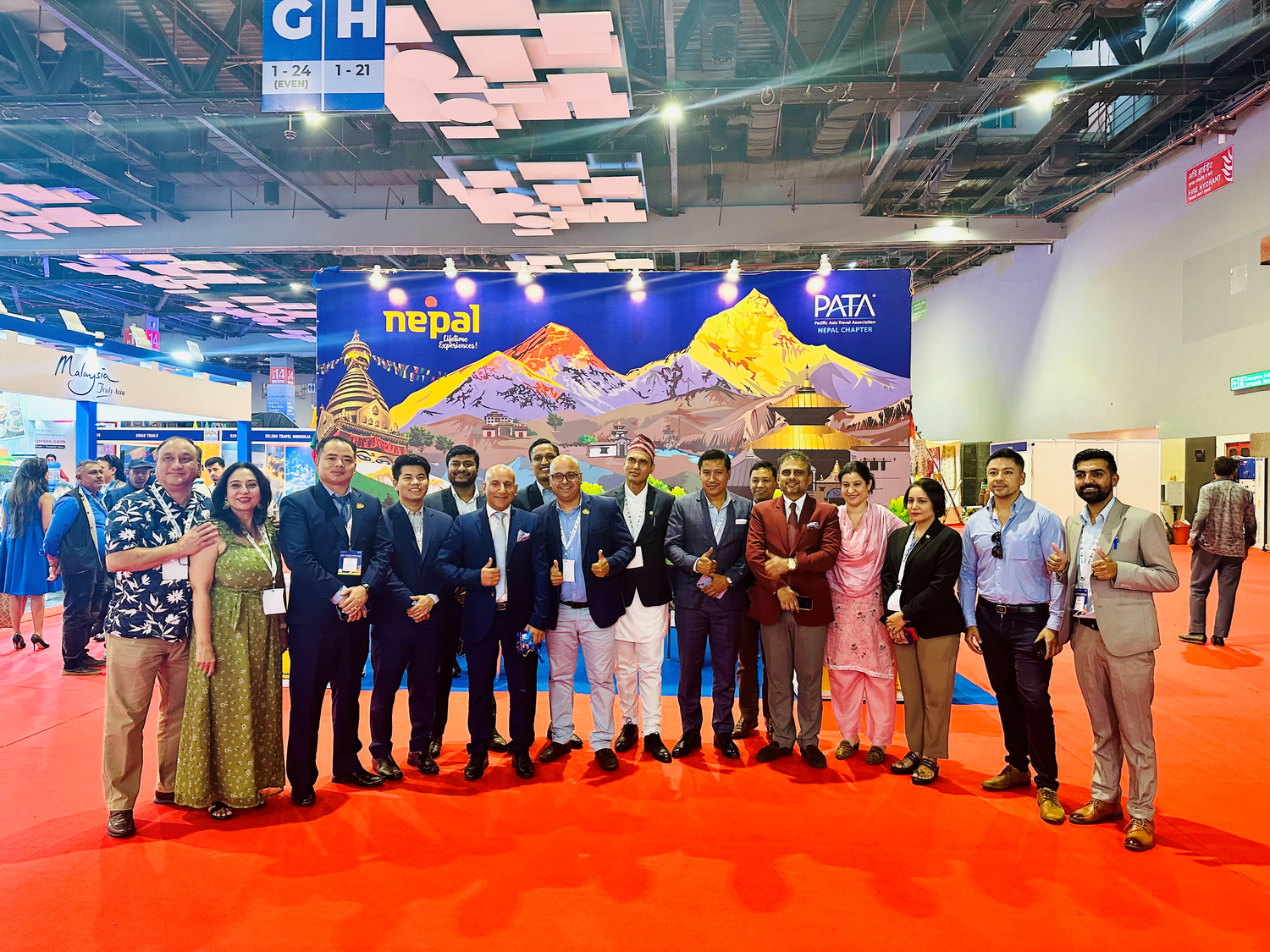 Nepal's Active Participation in PATA Travel Mart 2023 in New Delhi, India